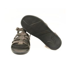 Werner 1911 Herren Bio-Römersandale in Mokka mit flacher Sohle