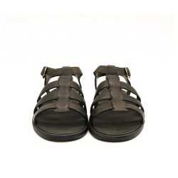 Werner 1911 Herren Bio-Römersandale in Mokka mit runder Spitze