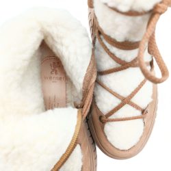 Werner 1911 Bio Boot Capybara beige mit Warmfutter