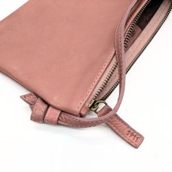 Werner 1911 Clutch Und Umhängetasche Wegelnburg in altrosa mit Reißverschluss