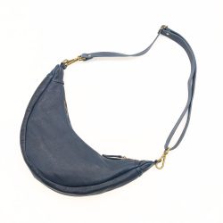 Werner 1911 Croissant Bag Fleckenstein dunkelblau mit verstellbaren Riemen