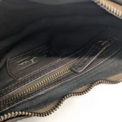 Werner 1911 Croissant Bag Fleckenstein in mokka mit Signatur