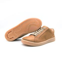 Werner 1911 Bio-Sneaker Eistaucher in karamell mit flacher Sohle