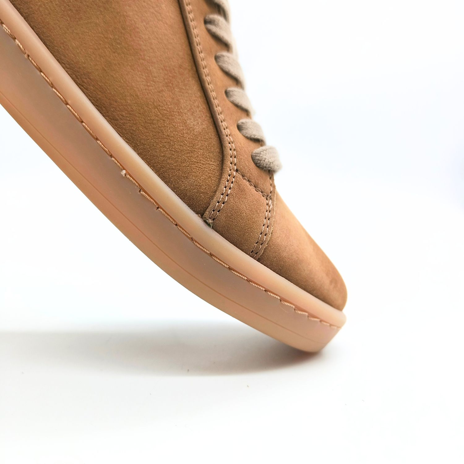 Werner 1911 Bio-Sneaker Eistaucher in karamell mit runder Spitze