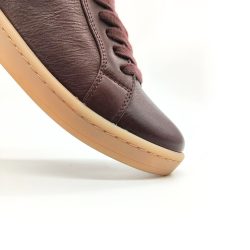 Werner 1911 Bio-Sneaker Eistaucher in dunklem bordeaux mit runder Spitze