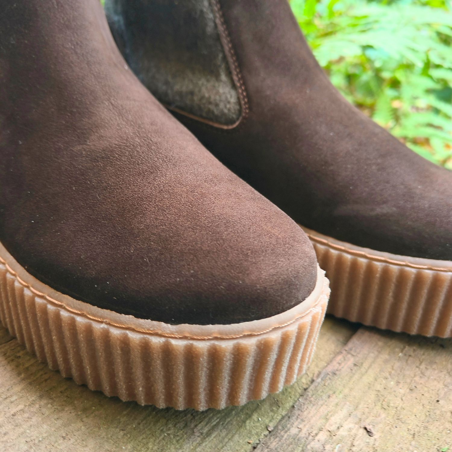 Werner 1911 Bio-Chelsea Boot Fennek in Mokka Details