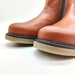 Werner 1911 Bio- Winterstiefel Opossum in kastanienbraun mit abgesetzter Sohle