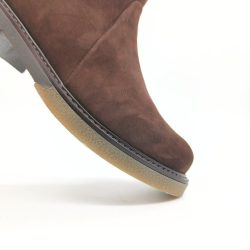 Werner 1911 Bio- Winterstiefel Opossum in Braun mit runder Spitze