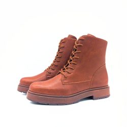 Werner 1911 Bio-Schnürstiefel Schaf in kastanienbraun