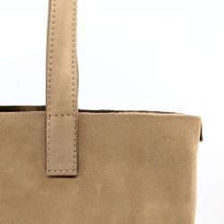 Werner 1911 Tote Bag Tanstein aus Bioleder in Beige mit Schulterriemen