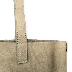 Werner 1911 Tote Bag Tanstein aus Bioleder in Taupe mit Schulterriemen