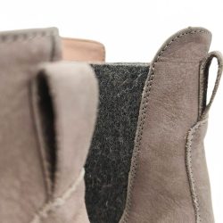 Werner 1911 Herren Bio Chelsea Boot Tüpfelhyäne taupe mit Zuglasche