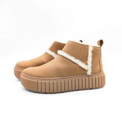 Werner 1911 Bio-Low Boot Wildschaf in beige Nubukleder