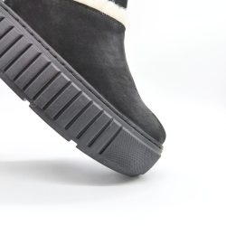 Werner 1911 Bio Low Boot Wildschaf in schwarz mit Plateausohle