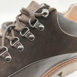 Werner 1911 Herren Halbschuh Outdoor Yak in mokka mit D-Ring Schnürung