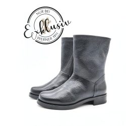 Werner 1911 Bio-Schaftstiefel Zwergkaninchen in schwarz