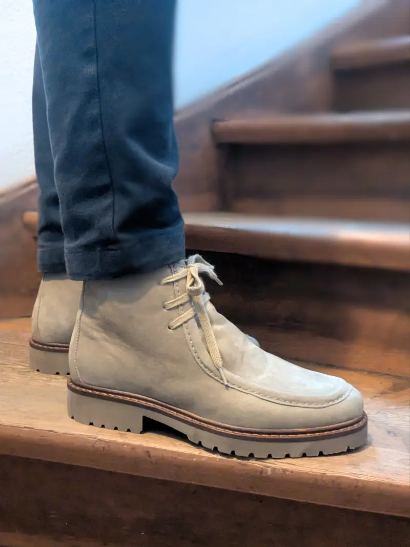 Werner 1911 Herren Bio Boot Elch in Taupe Mobile Banner