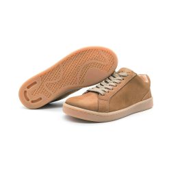 Werner 1911 Bio-Sneaker Eistaucher in Karamell mit flacher Sohle