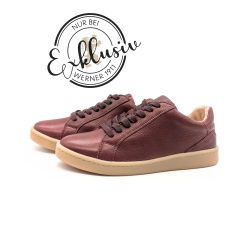 Werner 1911 Bio-Sneaker Eistaucher in Weinrot
