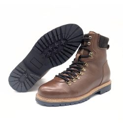 Werner 1911 Herrenstiefel aus Bioleder in cognac mit Profilsohle