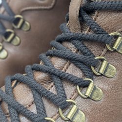 Werner 1911 Herrenstiefel aus Bioleder in cognac mit Schnellschnürung