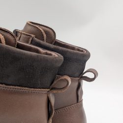 Werner 1911 Herrenstiefel aus Bioleder in cognac mit Nubukledereinsatz