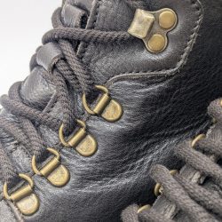 Werner 1911 Herrenstiefel aus Bioleder Polarwolf in mokka mit Schnellschnürung