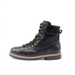 Werner 1911 Herrenstiefel aus Bioleder Polarwolf in mokka Einzelansicht