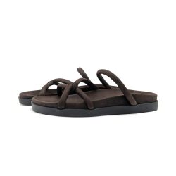 Werner 1911 Bio-Pantolette Efeu mokka