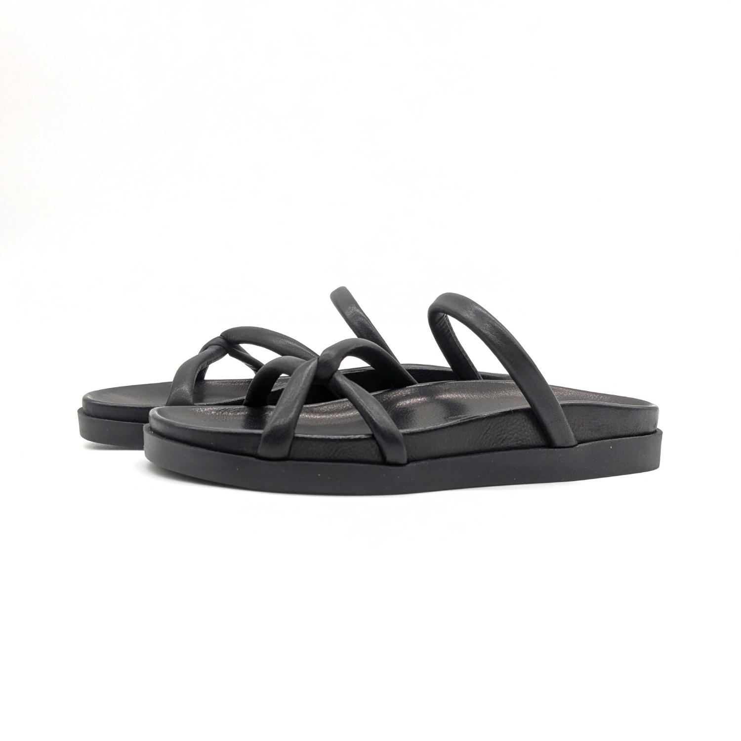 Werner 1911 Bio-Pantolette Efeu schwarz