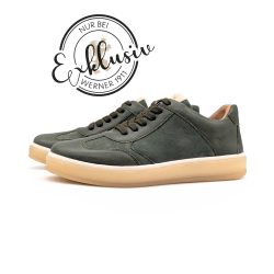 Werner 1911 Bio-Sneaker Eichelhäher in Grün