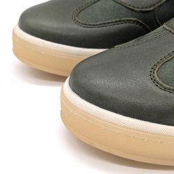 Werner 1911 Bio-Sneaker Eichelhäher in Grün mit runder Spitze