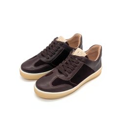 Werner 1911 Bio-Sneaker Eichelhäher in Bordeaux Nappa-Nubuk-Mix