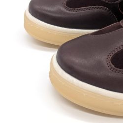 Werner 1911 Bio-Sneaker Eichelhäher in Bordeaux mit runder Spitze