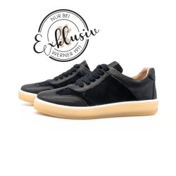 Werner 1911 Bio-Sneaker Eichelhäher in Schwarz