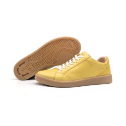 Werner 1911 Bio-Sneaker Eistaucher in Gelb mit flacher Sohle