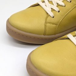 Werner 1911 Bio-Sneaker Eistaucher in Gelb mit runder Spitze