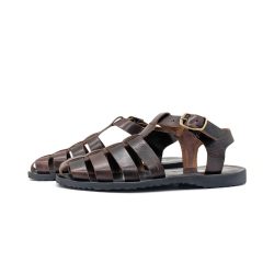 Werner 1911 Herren Bio-Römersandale in mokka