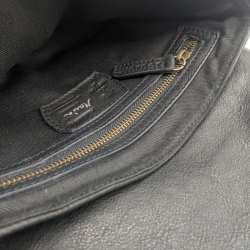 Werner 1911 Bio-Handtasche Gräfenstein in schwarz mit Innenfach