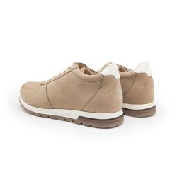 Werner 1911 Herren Bio-Sneaker Karakara in Borke mit heller Sohle