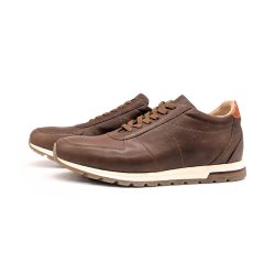 Werner 1911 Herren Bio-Sneaker Karakara in Cognac