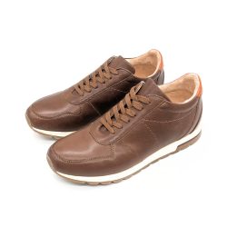 Werner 1911 Herren Bio-Sneaker Karakara in Cognac Nappaleder