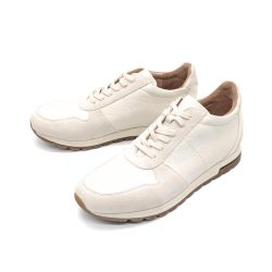 Werner 1911 Herren Bio-Sneaker Karakara in Naturweiß mit Naturlderfutter