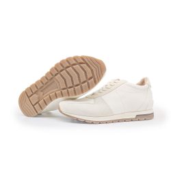 Werner 1911 Herren Bio-Sneaker Karakara in Naturweiß mit Profilsohle