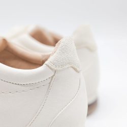Werner 1911 Herren Bio-Sneaker Karakara in Naturweiß mit Naturklederfutter