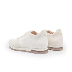 Werner 1911 Herren Bio-Sneaker Karakara in Naturweiß mit heller Sohle