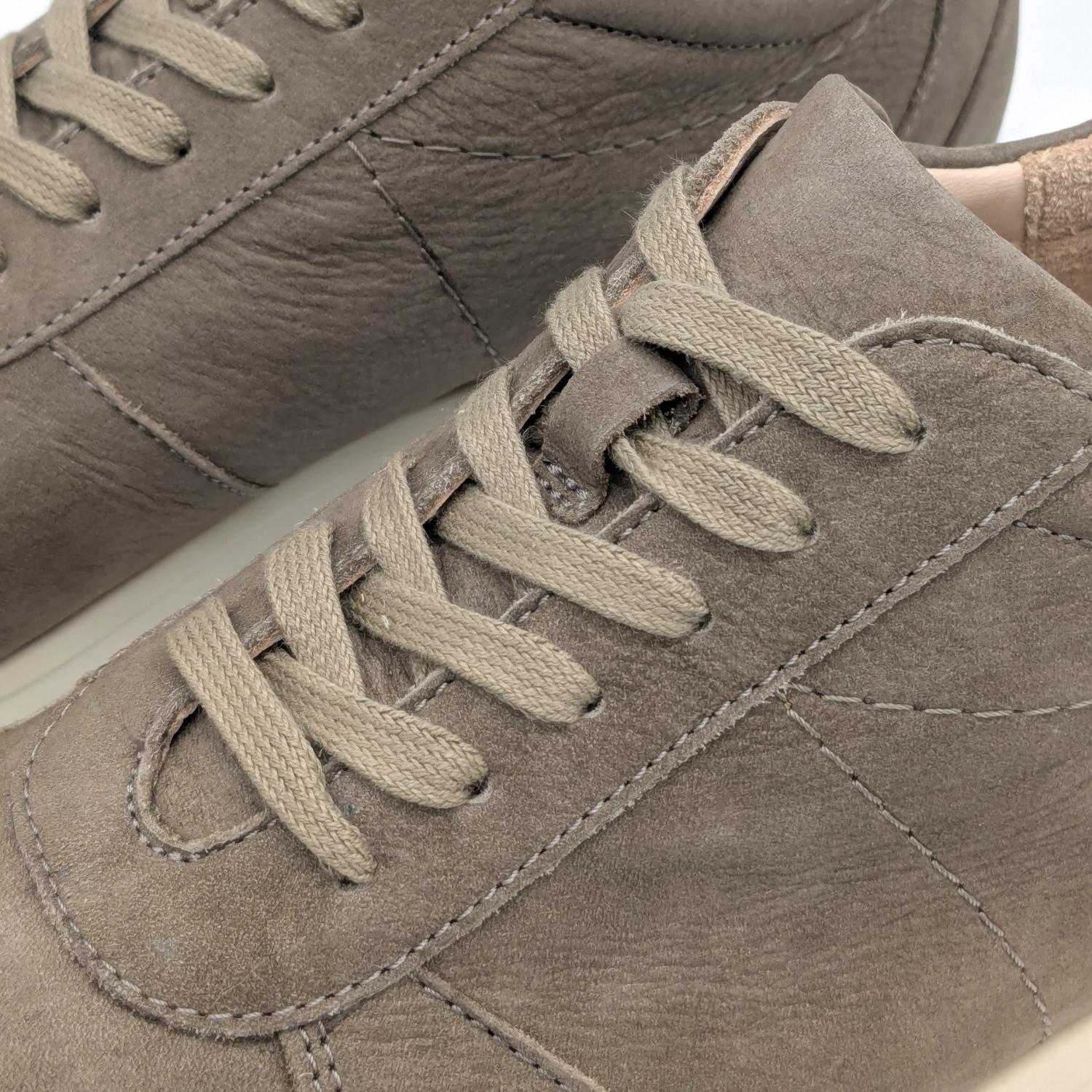 Werner 1911 Herren Bio-Sneaker Karakara in Taupe mit Schnürung