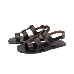 Werner 1911 Bio Sandale Königskerze in Mokka