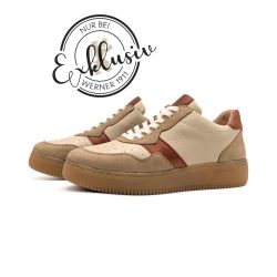 Werner 1911 Bio-Sneaker Nandu Karamell Mix