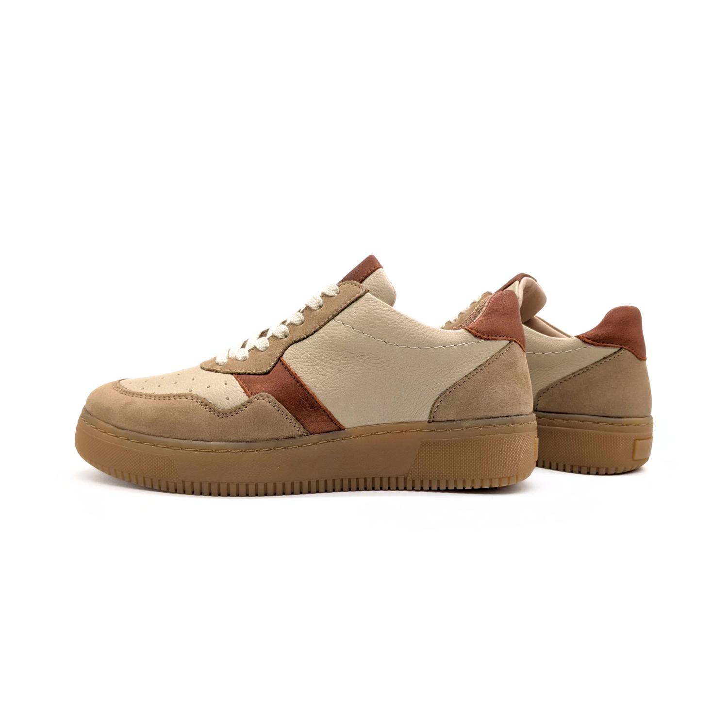 Werner 1911 Bio-Sneaker Nandu Karamell Mix